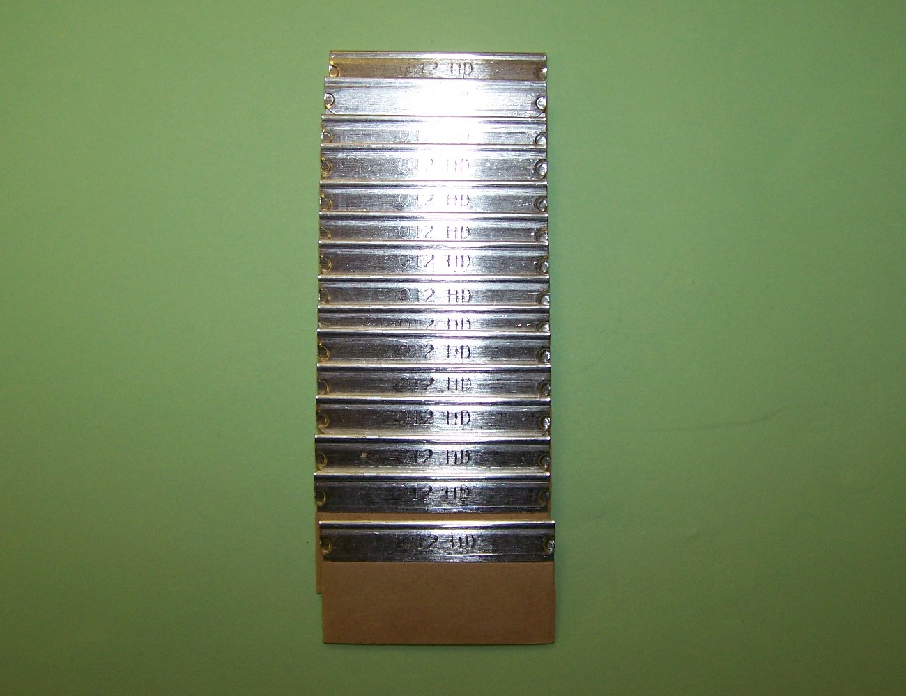 Single Edge Steel Razor Blades for 'Zippy' Type Scrapers. 15 blades